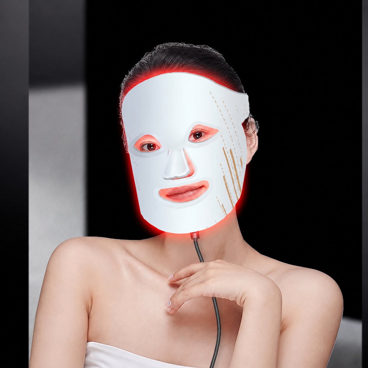 LumiGlow Pro™ - 7-in-1 LED Light Therapy Mask